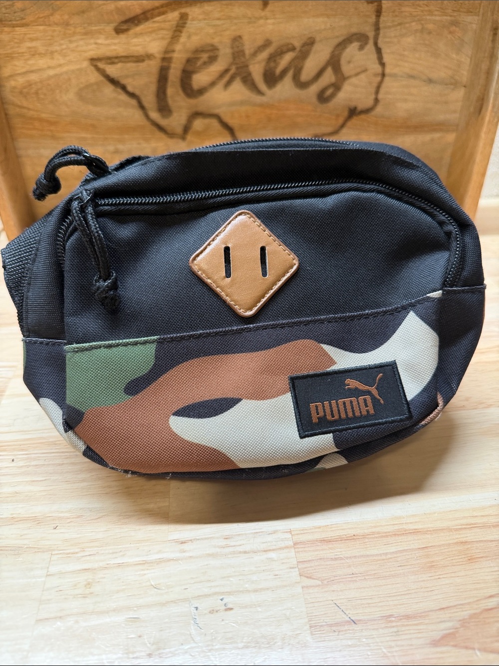 Like New Puma Camouflage Belt Bag